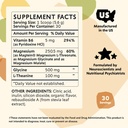 PYM Mood Magnesium Powder (30-Servings) Magnesium Glycinate, L-Threonate & Malate Powder | Aid & Mood Support Supplement for Stress 3