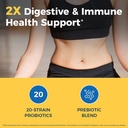 NewRhythm Probiotics 50 Billion CFU 20 Strains, 120 Veggie Capsules, Targeted Release Technology, Stomach Acid Resistant, No Need for Refrigeration, Non-GMO, Gluten Free 5