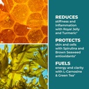 LifeSeasons Stem Boost-R - Stem Cell Support - Naturally Repair Damaged Tissue - Vitamin Supplement Rich in Antioxidants - Royal Jelly, Spirulina, Blueberry, Brown Seaweed & L-Carnosine - 120 Capsules 3