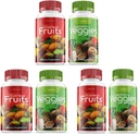 90 Capsules Each Bottle 540 Capsules superfoods Veggies Greens and Reds Fruits Triple Pack 2