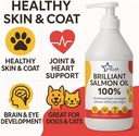 Pure Wild Alaskan Salmon Oil for Dogs & Cats-Stellar Chemical Corp 4