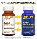 GABA Brain Food - GABA Supplement with L-Citrulline & Grape Seed Extract - Supports Calm & Relaxation - Nighttime Sleep Aid - Supports Production of Gamma Aminobutyric Acid - 60 L-Citrulline Capsules 3