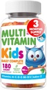 DR. MORITZ Kids Multivitamin Gummies - with Kids Vitamins A C D E B6 B12 Zinc & More- Complete Daily Support- Vegetarian & Non-GMO Multivitamins for Children (180 Count) 2