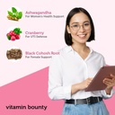 Vitamin Bounty Women's Probiotic & Prebiotic Bundle: Vaginal & Digestive Health Support, pH Balance with Cranberry, Ashwagandha, Delayed-Release Capsules 6