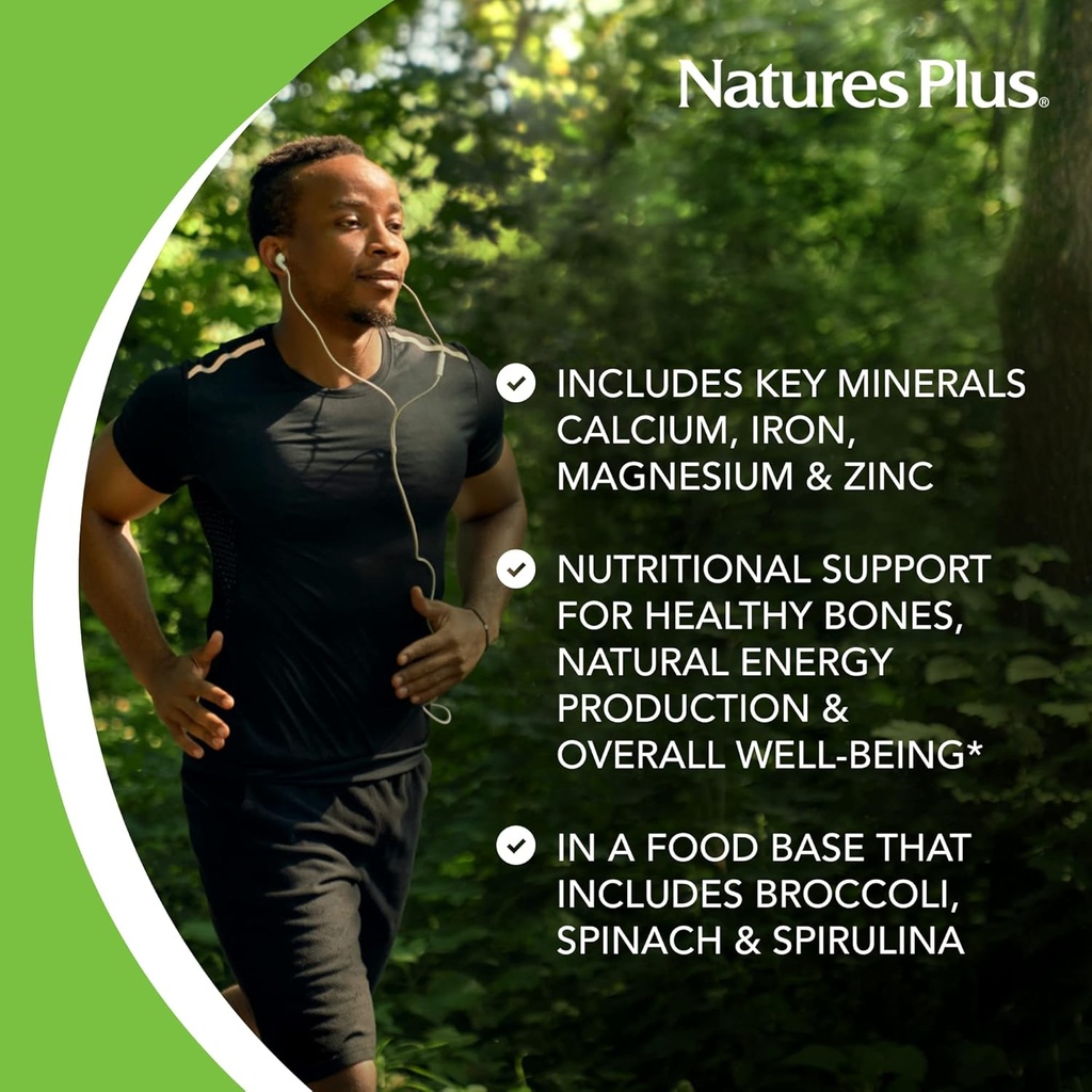NaturesPlus Ultra-Mins - 180 Tablets - Multi Mineral Complex with Calcium, Iron, Magnesium & Zinc - Vegan, Gluten Free - 90 Servings 5