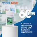 Major Ferosul - Ferrous Sulfate 325mg Tablets with 65mg of Elemental Iron - Iron Supplement for Women, Men - Green - 100 Tablets (6 Pack) 3