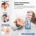 Magnesium High Absorption Supplement and Oil Spray Supports Muscle Function, Sore Muscles, Leg Cramps and Recovery 3