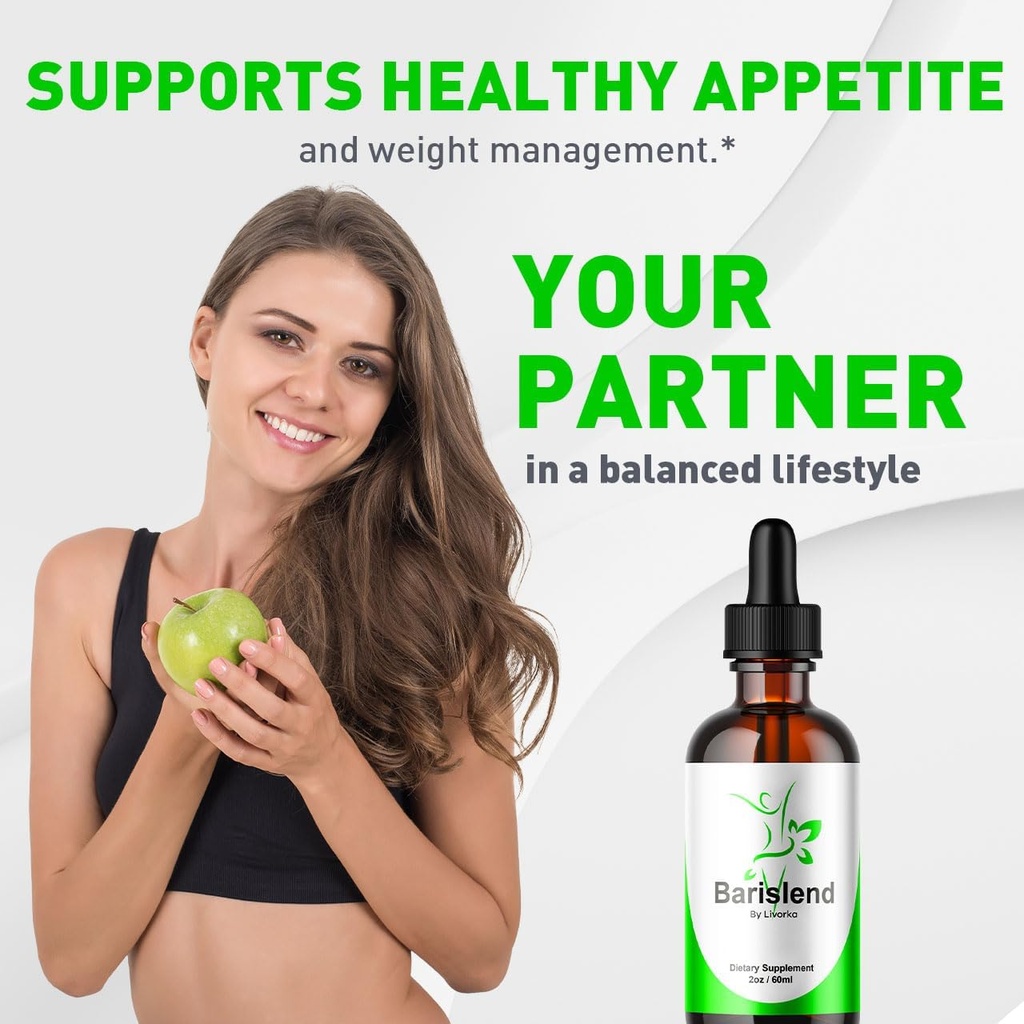 Barislend Drops, Barislend Liquid, Official Barislend Liquid Drops, Barislends Advanced Liquid Drop Formula, Barislend Drop Supplement Premium Liquid Supplement Support, 1 Bottle for 1 Month 4