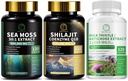 Sea Moss and Shilajit Bundle, Milk Thistle Capsules for Liver Cleanse Detox & Repair, Energy, Antioxidant, Immune Support 2