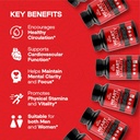 Heart Support and Blood Flow Supplement, 120 Capsules, Supports Cardiovascular Health, Healthy Cholesterol, Triglyceride, Homocysteine, CRP Levels | Boost Naturally Circulatory Function 4