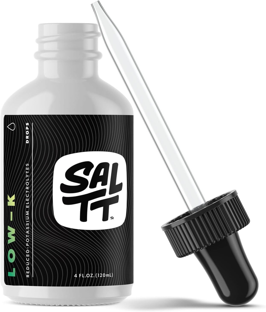 SALTT Low-K Fasting Drops | Sodium and Ionic Magnesium Fasting Supplement | Intermittent Fasting Mineral Supplements | Electrolyte Replenisher | 120ml Dropper Bottle 2