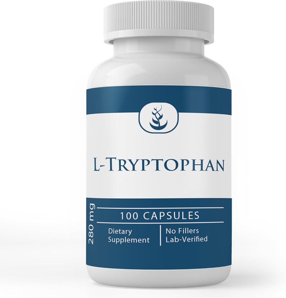 Pure Original Ingredients L-Tryptophan (365 Capsules) No Magnesium Or Rice Fillers, Always Pure, Lab Verified 2