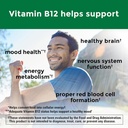 Nature Made Vitamin B12 1000 mcg, Easy to Take Sublingual B12 for Energy Metabolism Support, 50 Sugar Free Fast Dissolve Tablets, 50 Day Supply 4