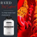 Research Labs 2 Fer 1 Ad - 1500mg Clinical Grade Berberine High Absorption Formula & BerberQuil™ Support. 180 Total Capsules. 500mg Each Capsule 5