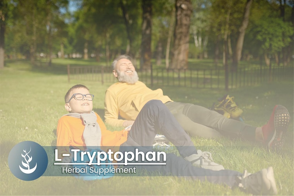 Pure Original Ingredients L-Tryptophan (365 Capsules) No Magnesium Or Rice Fillers, Always Pure, Lab Verified 6