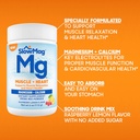 SlowMag® Magnesium Powder, Magnesium + Calcium Supplement Drink Mix, Raspberry Lemon Flavor, Supports Muscle Relaxation & Heart Health, 4oz 6