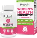 Probulin Womens Probiotic - Vaginal, UT, Gut & Immune Health with Lactobacillus Reuteri - 20 Billion CFU, 12 Probiotic Strains & Prebiotics - 60 Vegan, Gluten Free Capsules for Whole-Body Wellness 2