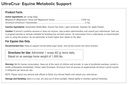 UltraCruz® Equine Metabolic Support, 10 lb 3