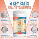 Dr. Liz Cruz Super Salts - Electrolytes, Hydrating Powder w/ Sodium, Magnesium, Calcium, Potassium, Curbs Cravings, No Sugar or Artificial Flavoring 5