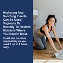 Carlson - Key-E Suppositories, 30 IU Vitamin E Suppository, Lubricates Dry Areas, Treatment for Women and Men, Vaginal & Rectal, 24 Count 6