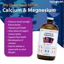 LIQUIDHEALTH Calcium and Magnesium & Neurologic Nootropic Liquid Vitamin Supplements Bundle for Adults - Support Bone & Tissue Health, Improve Memory, Focus & Concentration - Vegan, Non-GMO, USA Made 4