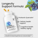 UltraVitality Longevity Support Formula – Fisetin, Curcumin, Quercetin & Beta-Glucan – Supports Cellular & Cognitive Health Healthy Aging – 60 Capsules 4