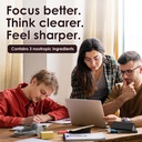 Rawleigh Sharp Thinking: 60 Capsules, Focus, Clarity, Memory Support, 3 Nootropics, DMAE Bitartrate, Bacopa Monnieri, Phosphatidylserine, DHA & Vitamins A, C, D, E, B-Complex 4