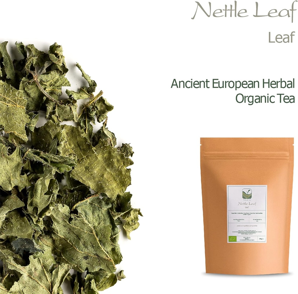 Nettle Leaf Tea Organic Herbal - Dried Stinging Nettles - Urtica Dioica - Organic Stinging Nettle Tea Nettles Nattle Tea Nettke Leaf Dried Nettle Leaves Nettles Herb Dry Nettle Tea Leaves Organic 4