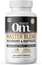 OM MUSHROOM SUPERFOOD Master Blend Mushrooms Capsule and Hot Chocolate Mushroom Powder Bundle 2