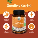 Bundle of Milk Thistle Liver Support Supplement and White Kidney Bean Energy Booster - Herbal Liver Supplement with Silymarin Milk Thistle - Natural Energy Pills and White Bean Extract Supplements 6