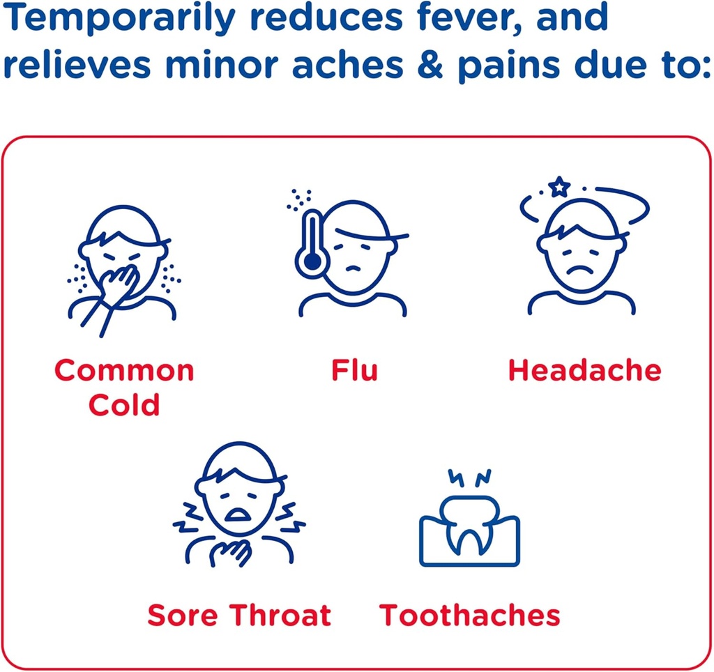 Mommy's Bliss Children's Pain and Fever Reducer, Kids Acetaminophen, Dye Free, Delicious Mixed Berry Flavor, Ages 2+, 4 Fluid Ounces 4