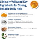 DOCTORS' PREFERRED GlucoGold with Berberine, Concentrated Cinnamon, Chromium, Banaba Leaf Extract (90 Tablets) 4