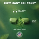 Pomona Wellness Super Greens Supplement, Full of Superfood Vitamins & Minerals, Fruits & Vegetable, Greens Powder for Bloating and Digestion, Gut Health, USDA Organic, Non-GMO, 60 Tablets 4