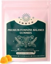 Premium Feminine Balance Gummies, Immune Support,Vegan, Gluten-Free,Hawaiian Pineapple,for Women’s Health & Wellness,60 Gummies - 30 Servings (1) 2
