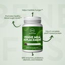 MRM Nutrition Veggie Meal Replacement Protein | Chocolate Mocha Flavored | 22g complete plant based protein | Meal on-the-go | Mediate hunger | Balanced macronutrient formula | 28 servings 4