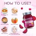 Sea Moss Gel Raw Organic,Real Sea Moss Gel with Irish SeaMoss,Wildcrafed Sea Moss Gel,Immune & Digestive Support,Vitamins & Minerals Supplement(Beet Root,18.5OZ) 6