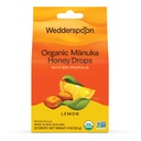 Wedderspoon Organic Manuka Honey Drops, Lemon & Bee Propolis, 20 Count (Pack of 1) | Genuine New Zealand Honey | Perfect Remedy For Dry Throats 2