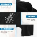 BAMBOO COOL Breathable Men's Underwear Modern Multipack Comfortsoft Moisture-Wicking Boxer Briefs 6 Pack 4