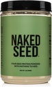 Naked Seed - 4 Seed Protein Powder, Only 4 Ingredients - Chia, Watermelon, Sunflower and Pumpkin Seed - Gluten-Free, Soy Free, Vegan, No Gmos, No Artificial Sweeteners - 15 Servings 2