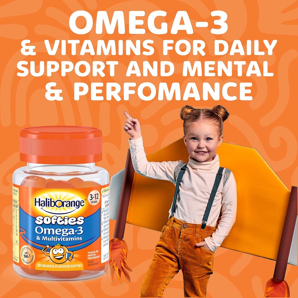 Seven Seas Haliborange Multivitamins and Omega-3 Softies 4