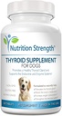 Thyroid Supplement for Dogs, Support for Hypothyroidism in Dogs with Organic Bladderwrack, Promotes Normal Function of Endocrine and Enzyme Systems, 120 Chewable Tablets 2