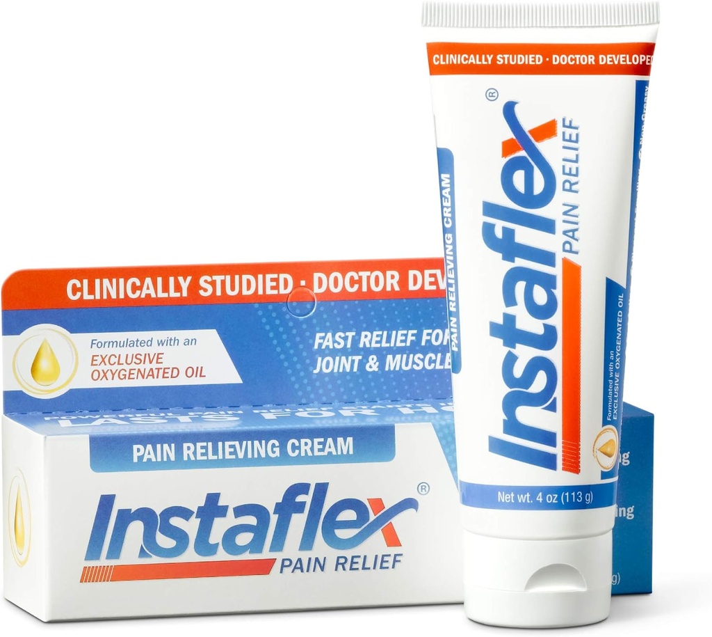 Healthy Directions Instaflex Extra Strength Pain Relief Cream, with 2X The Pain-Fighting Ingredients, Rubs Out Your Toughest Muscle and Joint Pain (4 oz) 6
