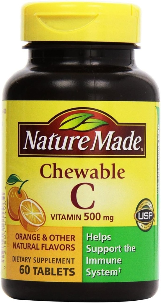 Nature Made Vitamin C, 500 mg (250 Caplets) Package may vary 6