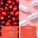 Gemma Stay On Tract Cranberry Supplement - Urinary Tract Support for Women - 36mg of Cranberry PACs and 1,000mg of D-Mannose 60 Count (Pack of 1) 5