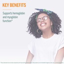 Genestra Brands Liquid Iron | Colloidal Mineral Supplement | Natural Raspberry Flavor | 16.2 fl. oz. 6