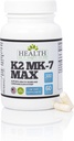 Health As It Ought To Be Vitamin D3+K2 Supplement | Supports Healthy Bones and Immune Health | 60 Capsules 6