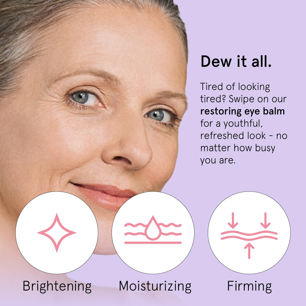 grace & stella Under Eye Brightener Balm Stick - Travel Size Toiletries - Retinol & Caffeine Eye Cream for Dark Circles, Puffiness, Wrinkles - Restore and Hydrate - Vegan Skincare (0.13oz / 3.5g) 3