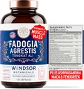 Fadogia Agrestis and Tongkat Ali Supplement - Fadogia Agrestis 600mg, 500mg Longjack Tongkat Ali for Men, Maca Root, Fenugreek, Ashwagandha, Saw Palmetto to Support Energy, Stamina, Vitality - 120Caps 2