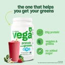 Vega Protein and Greens Protein Powder Chocolate (19 Servings) - 20g Plant Based Protein Plus Veggies, Vegan, Non GMO, Pea Protein for Women and Men, 1.4lb (Packaging May Vary) 6