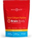 Brain Body Collagen Peptides Powder - Vital Protein & Collagen Supplement for Women & Men - Hydrolyzed Type I & III for Hair, Skin, Nails & Joint Health - 25 Servings - Creamy Vanilla Coconut - 875g 2